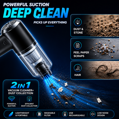 2 in 1 Vacuum Cleaner Dust Collection